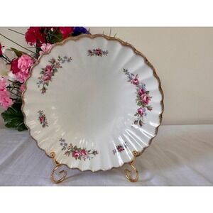 J&G Meakin Country Garden 22kt Gold Trim Bowl England Vintage‎ Floral Classic